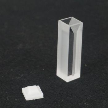 Cubeta Micro de Cuarzo 700µl 10mm con Tapa
