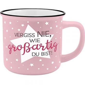 Gruss und Co 45774 Kaffee-Becher Großartig New Bone China Porzellan