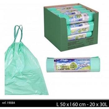 Bolsa de basura biodegradable 30L
