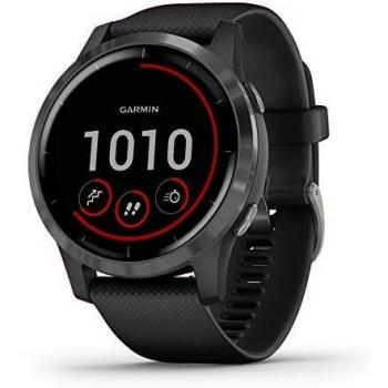 Garmin Vívoactive 4 Body Energy Monitoring Smartwatch, Black/Slate