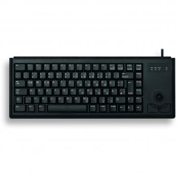 CHERRY G84-4400 PS/2 mit Trackball Tastatur (DE) grau #G84-4400LPBDE