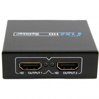 HDMI 1x2 Splitter 4K 1080P for 3D HDTV, DVD, PS3, X-box