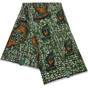 Batik Africano 6 Yardas Verde