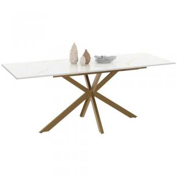 Mesa Alix para 6-10 Personas con Estilo Moderno y Pata de Araña