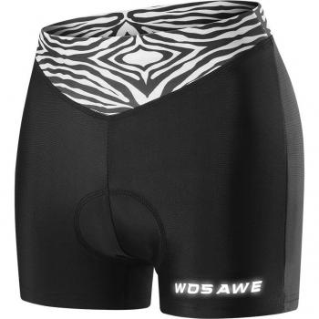 Pantalones de Ciclismo Acolchados 3D WOSAWE Mujer