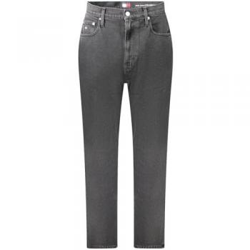 Gray Slim Fit Women’s Cotton Mom Jeans – Tommy Hilfiger, Size W30 L32
