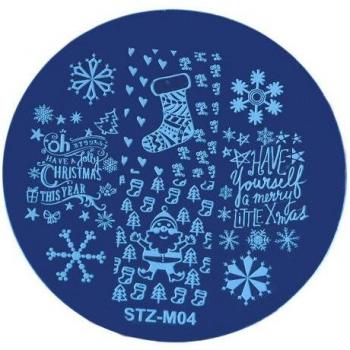 Outil Estampe Noël pour Nail Art