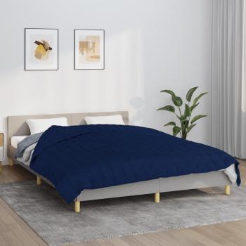 Couverture apaisante bleu 200x225 cm – 9 kg (couverture lestée)