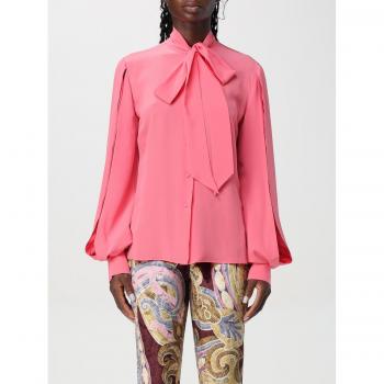 Camicia ETRO Donna in Seta Corallo Taglia 44