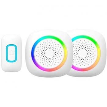 Timbres LED Inalámbricos 60 Melodías – Set TRAE‑SIO