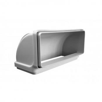 Coude de Hotte Rectangulaire 90º 220x90 mm Mepamsa