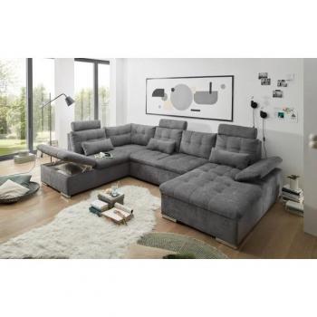 Wohnlandschaft Jakarta „Schlafkomfort“ – Bettkasten & Kopfstützen – ED EXCITING DESIGN