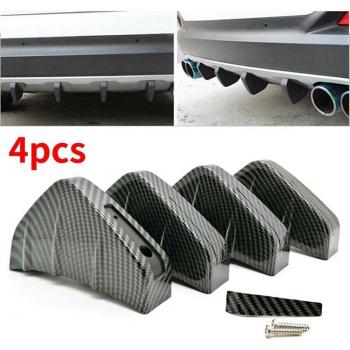 Carbone Performance 4 pièces – Diffuseur, Spoiler, Lèche-Aile