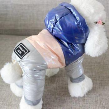 Warm Fleece Dog Overalls