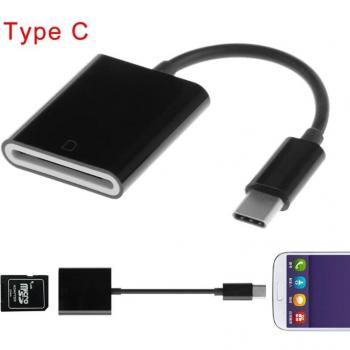 Cable Lector de Tarjeta SD OTG USB Tipo C