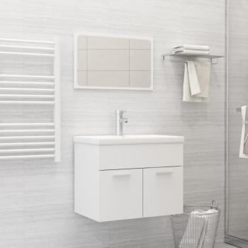 Set Mobili da Bagno Bianco in MDF