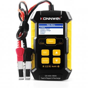 Outil d'entretien automobile KW510 avec fonction de testeur de batterie et capacité de réparation par impulsions
