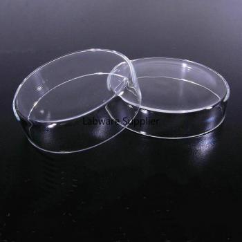 75mm Petrischalen aus Glas, 8er Set mit Deckel für Kulturen