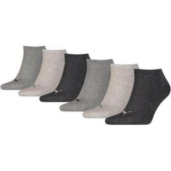 PUMA Sneakersocken PU‑Logo 6‑Paar Pack – Herren, unifarben, elastisch