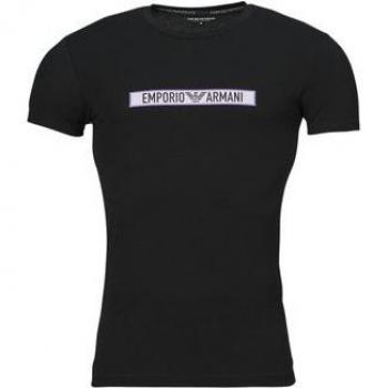 T-shirt Emporio Armani nera slim fit