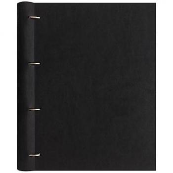 Filofax Monochrome A4 Clipbook – Sleek Black