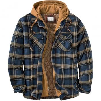 Abrigo de Leñador Grueso y Cálido