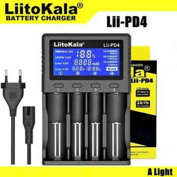 LiitoKala Lii-PD4 Lithium-Ionen Ladegerät