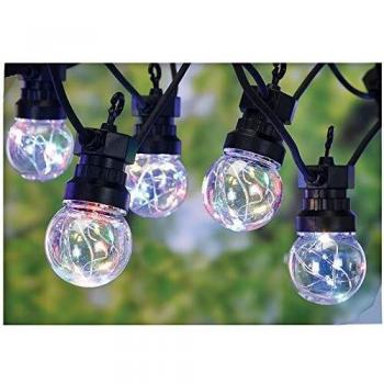 Guirlande décorative LED 7,5 mètres 50 ampoules multicolores