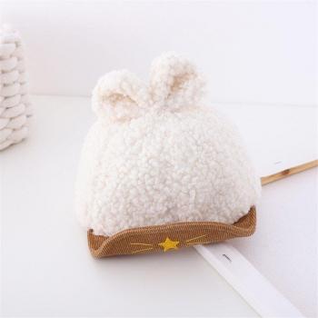 Gorra de invierno con diseño de gato para niña