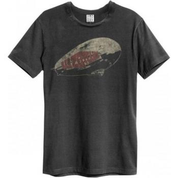 T-Shirt Unissex Ampliada Led Zeppelin Estilo Retro