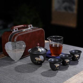 Juego de té chino kung fu con servicio completo de porcelana