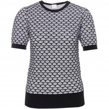 BOSS Iyanna Short Sleeve Pullover Damen Blau XS