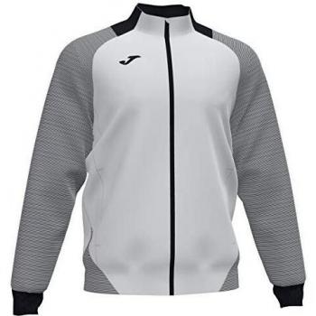 Joma Essential II Kombi: Herrenjacke + Weste, weiß-schwarz