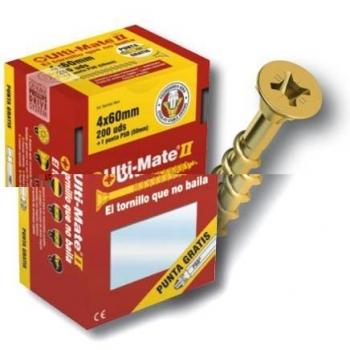 Tornillo de alto rendimiento Ulti-Mate II para MADERA BICROMATADO medidas 3x35 mm