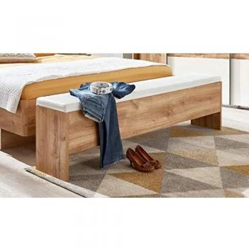 Banc bout de lit en panneaux de particules PEGANE 185 x 48 x 33cm