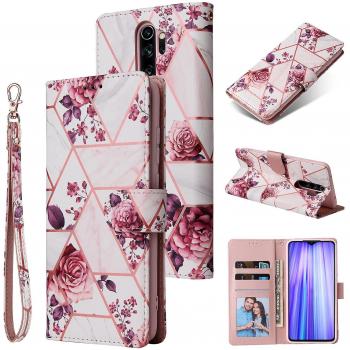 Foxdock Coque Magnétique Rose – Version Premium pour Xiaomi Redmi Note 8 Pro