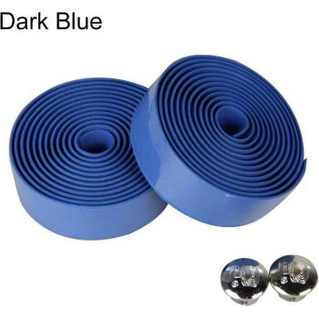2Pcs Road Bike Handlebar Grip Tape with Bar Plugs