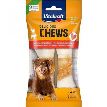 Vitakraft Chews “Mammosa” con Pollo e Salmone (Taglia Media)