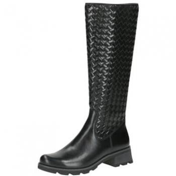 Caprice Damenstiefel mit Leder/Synthetik-Mix