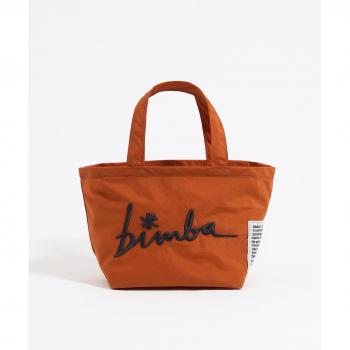 Adult Orange Bimba Lolla Nylon Mini Satchel