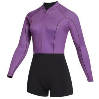 Shorty Mystic Violet Avec Fermeture Éclair