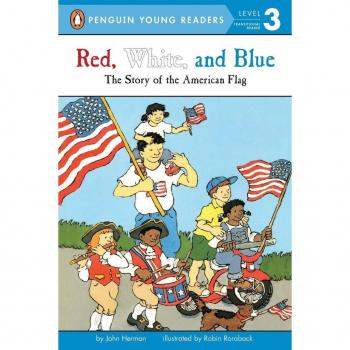 Red, White and Blue, All Aboard Reading , Level 2