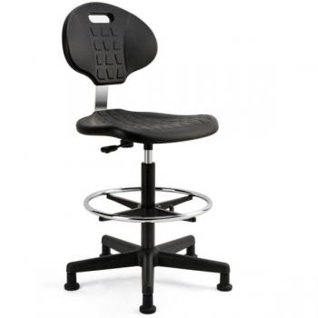 Comfortabele werkstoel Euroseats Tarente Large zwart