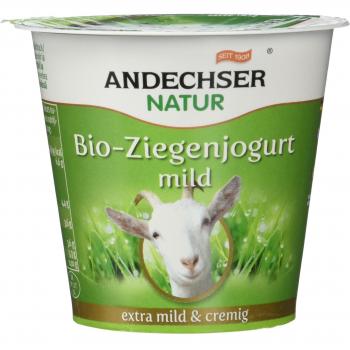 Andechser Natur Ziegenjoghurt mild (Bio) – 125 g Becher
