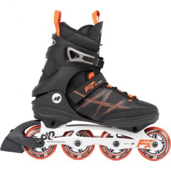 K2 Inlineskates F.I.T. 80 ALU schwarz-rot