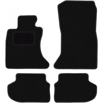 Set di tappetini vellutati neri per BMW 5 F10 FL xDrive (2013‑2017)