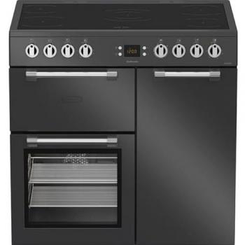 Leisure 90cm Electric Range Cooker, Two Oven Units – Anthracite