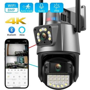 V380 Pro 128GB Card 4K Nachtzicht Cam