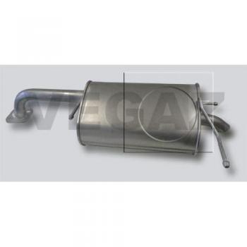Marmitta VEGAZ DAS‑141 Turbo Boost