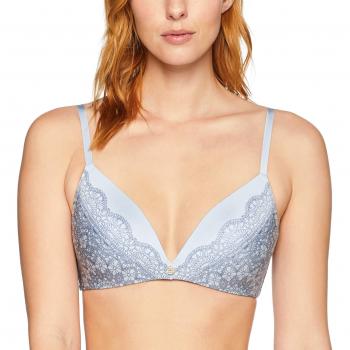 Palmers Damen T-Shirt BH, Blau (75A)